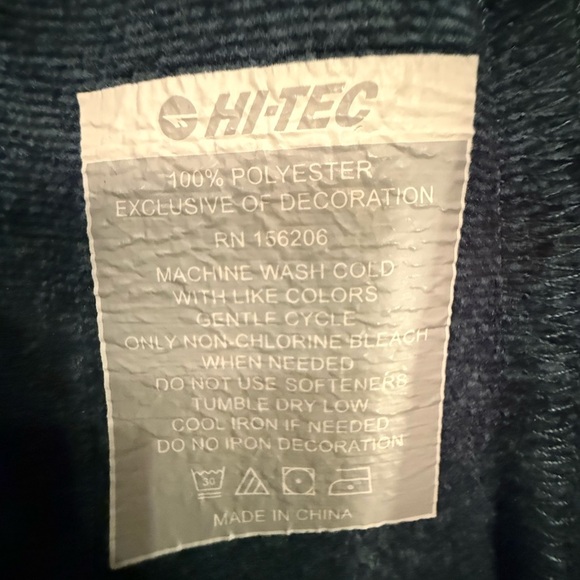 Hi-Tec Gray Women's Polar Fleece Quarter Button Up Sweatshirt Size Medium - Picture 6 of 9